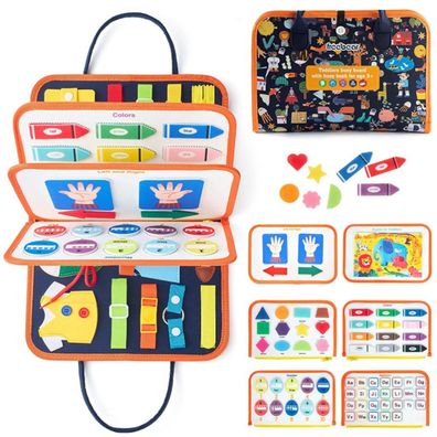 Busy Board Multifunktionales Activity Board Montessori-Spielzeug von 1 2 3 4 5