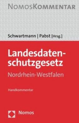 Landesdatenschutzgesetz Nordrhein-Westfalen: Handkommentar Umschlag falsch ...