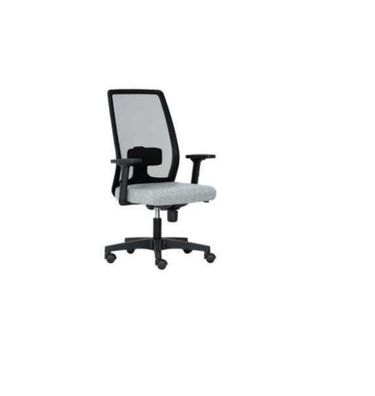 Chef Dreh Stuhl Bürostuhl Grau Schreibtischstuhl Drehstühle Stuhl Textilstuhl