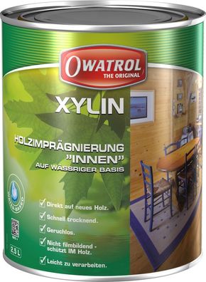 Xylin 1l Owatrol geruchloses Innenöl Holz Möbel Türen Innenbereich