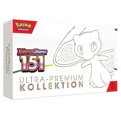 Ultra Premium Kollektion Mew 151 | Pokemon-Karten deutsch Sammelkarten