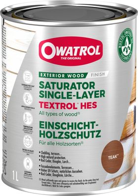 Textrol HES eiche mittel 20l 29,50€/ l Owatrol Holzschutz Öl Holzöl Holz Schutz