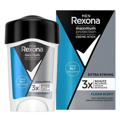 Rexona Maximum Protection, Deo Creme, Clean Scent, Anti Transpirant
