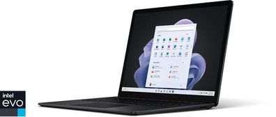 Surface Laptop 5 13,5" QHD Touch Schwarz i5-1235U 8GB/512GB SSD Win11 R1S-00030