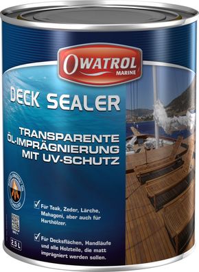 Deck Sealer 1l Owatrol Imprägnierung transparenter Schutz Boot Yacht