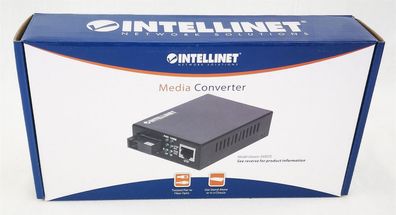 Intellinet Fast Ethernet WDM bidirektionaler Singlemode, Medienkonverter