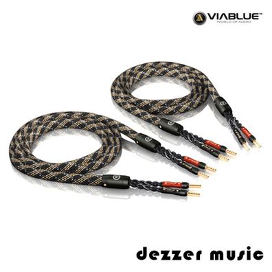 ViaBlue 2x 1,50m SC-4 Single Wire Crimped Highend Lautsprecherkabel Ader/1,5 TOP