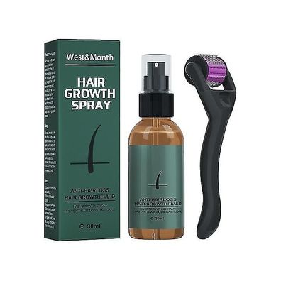 30ml Bartwachstumsset, Bartset mit Bartroller, Bartwachstumsserumspray, Bartwachstum