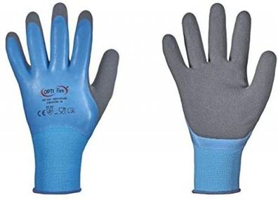 Handschuhe Aqua Guard Vollbeschichtete Arbeitshandschuhe Blau