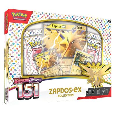 Zapdos-EX Kollektion | Pokemon | Sammel-Karten deutsch | Edition