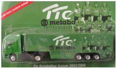 TTC Frickenhausen Nr. - Sponsor Metabo - Saison 2003-2004 - MB Actros - Sattelzug