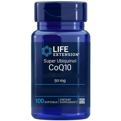 Life Extension, Super Ubiquinol CoQ10 mit Enhanced Mitochondrial Support, 50mg, ...