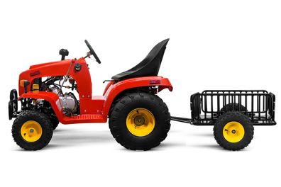 Kindertraktor 110cc Elektro Starter 3-Gang Semi Automatik + RG Quad ATV Kinderquad