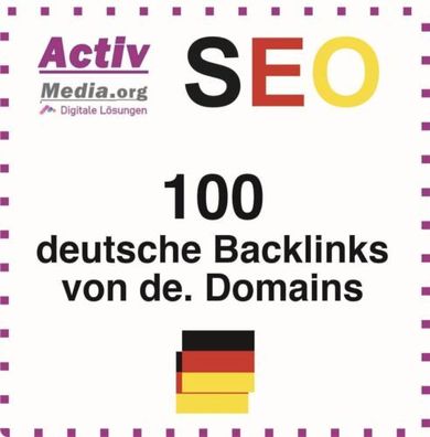 100 deutsche Backlinks manueller Linkaufbau High DA 60+