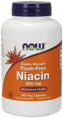 Flush-Free Niacin, 500mg - 180 vcaps