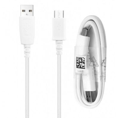 Samsung ECB-DU28WE Micro-USB zu USB Kabel 0.8m weiss