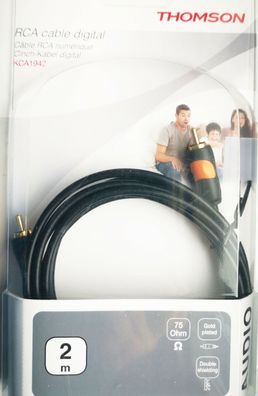 Thomson RCA Digital Kabel 2m Cinch-Kabel
