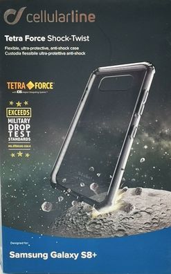 Cellularline Tetra Force Shock Twist Hülle Cover Schutzhülle Samsung Galaxy S8+