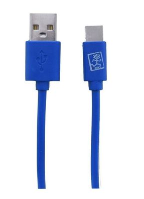 USB TYP C Kabel blau 1m Lade und Daten Kabel zb. Samsung Galaxy S8 S9 S10 S20