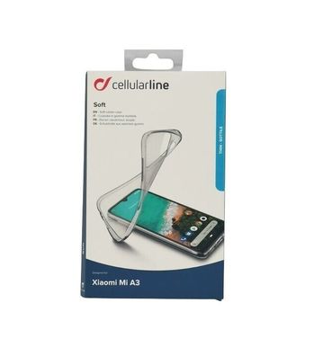Cellularline Soft Cover Schutzhülle Backcover für Xiaomi Mi A3