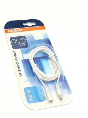 Osram QOD Extension Kabel 1,5m weiß Erweiterungskabel 2,5mm