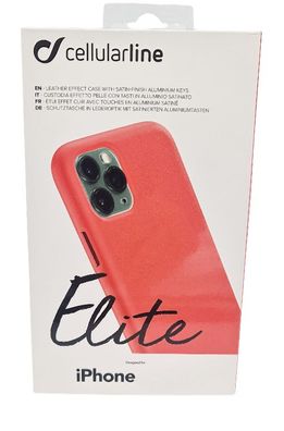 Cellularline Schutzhülle "Elite" für iPhone 11 Pro Case Cover