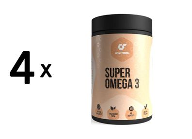 4 x Go Fitness Super Omega-3 (120 Caps) Unflavoured