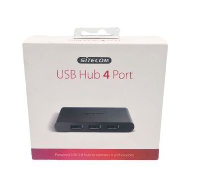 Sitecom USB Hub 4 Port USB 2.0 Verteiler
