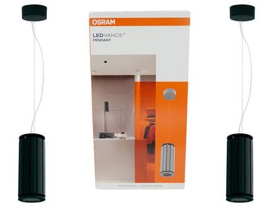2x Osram LED Pendelleuchte LDV Pendant L BK 930 L44 20W warmweiß schwarz 44°