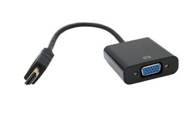 Hama HDMI VGA Konverter Adapter Audio Video Converter Kupplung 3,5mm Klinke
