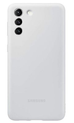 Samsung Silicone Cover für Galaxy S21+ 5G - Light Grey S21 Plus