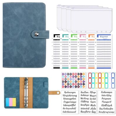 Budget Notizbuch Budget Notizbuch mit Folie, A6 Budget Loseblattwerk