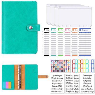 Budget Notizbuch Budget Notizbuch mit Folie, A6 Budget Loseblattwerk