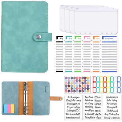 Budget Notizbuch Budget Notizbuch mit Folie, A6 Budget Loseblattwerk