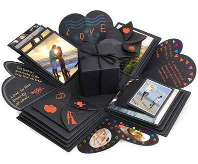 Explosion Box, Geschenkbox, Kreative Überraschung Box DIY Fotoalbum
