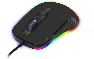 Inca Phaldor RGB Makro Tastem Professional Gaming Maus schwarz