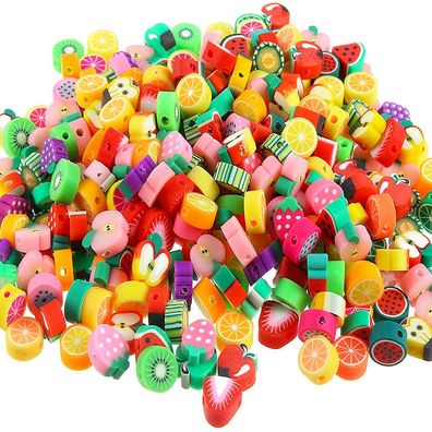 yumcute Fruit beads, DIY bracelet beads, 100 pieces, 1 set, for bracelets,