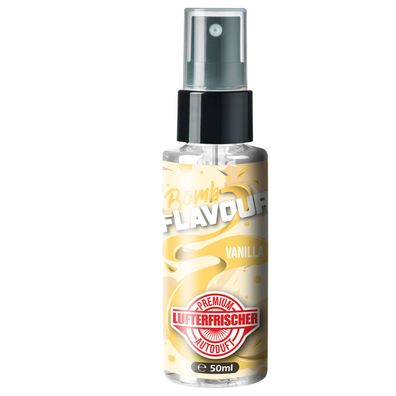 ShinyChiefs Flavour BOMB Vanilla- Autoduft mit Vanille Geruch - Premium Lufterfris...