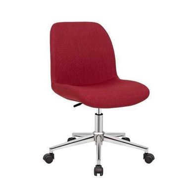 Büro Sessel Rot Luxus Stuhl Bürostuhl Chef Neu Textil Designer Sessel Möbel