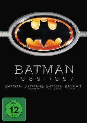 Batman 1-4 (DVD) 4DVDs Min: 470/ / - WARNER HOME 1000373415 - (DVD Video / Action)