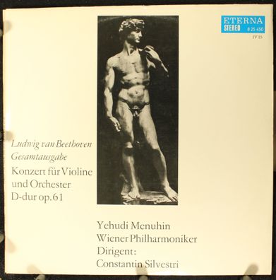 Eterna 8 25 450 - Ludwig van Beethoven, Yehudi Menuhin, Wiener Philharmoniker, C