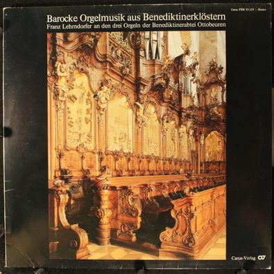 Carus FSM 53135 - Barocke Orgelmusik Aus Benediktinerklöstern (Franz Lehrndorfe