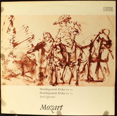 Eterna 8 26 473 - Wolfgang Amadeus Mozart, Suske-Quartett - Streichquartett D-Du