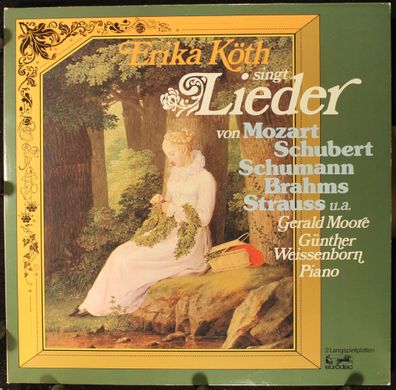 Eurodisc 25 287 XBK - Erika Köth Singt Lieder Von Mozart, Schubert, Schumann, B