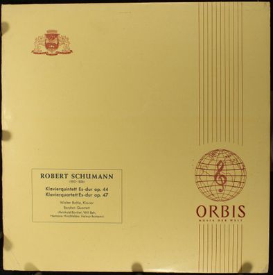Orbis CX 10180 - Klavierquintett Es-Dur Op.44 / Klavierquartett Es-Dur Op.47