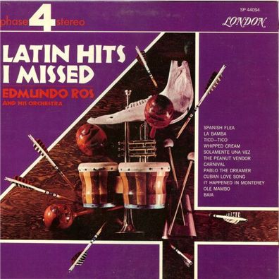 London Records SP 44094 - Latin Hits I Missed