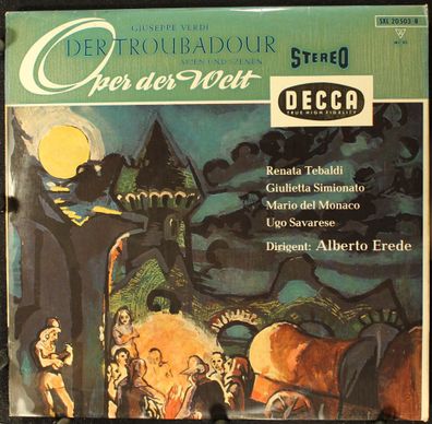 DECCA SXL 20 503-B - Arien Und Szenen Aus Der Troubadour