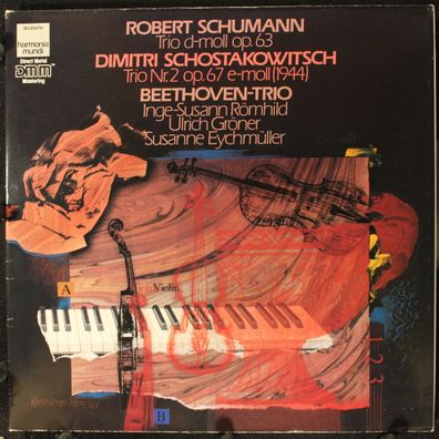 Deutsche Harmonia Mundi DMR 2010 A - Robert Schumann: Trio D-Moll Op. 63 / Dimit