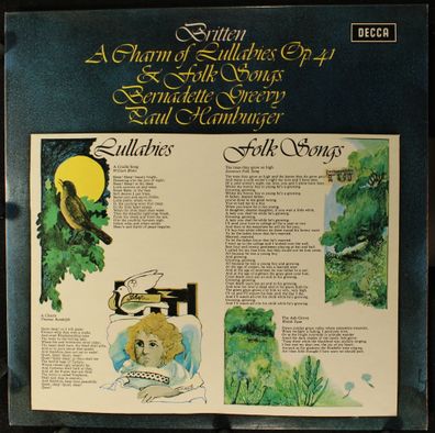DECCA SXL 6413 - A Charm Of Lullabies Op.41 & Folk Songs