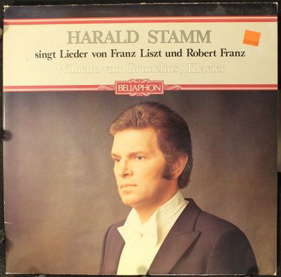 Bellaphon Germany 680-01-004 - Harald Stamm Singt Lieder Von Franz Liszt Und Rob